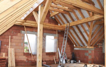 Kingskettle attic trusses